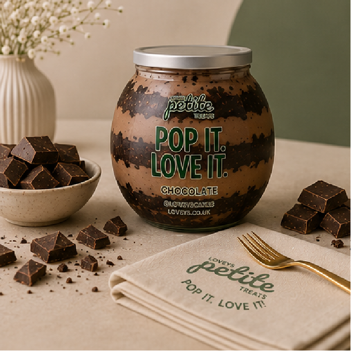 Loveys Petite Treats – Cake in a Can | Single mini cans